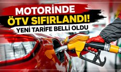 Motorinde ÖTV sıfırlandı! Yeni tarife belli oldu