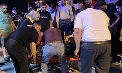 Otomobil ile motosiklet çarpıştı: 2 çocuk ağır yaralı