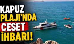 Kapuz Plajı’nda Ceset İhbarı ceset sandılar çöp çıktı!