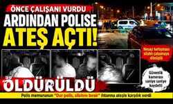 Önce çalışanı vurdu, ardından polise ateş açtı: Öldürüldü