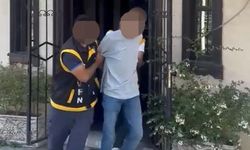 Polise yakalanmamak için saçını kazıttı, yine kaçamadı