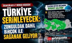 Serin ve yağışlı hava geliyor: Sıcaklıklar 7 derece birden düşecek