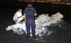 Sahilde şüpheli madde paniği: Ekipler alarma geçti