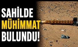Yeniköy sahilde mühimmat bulundu
