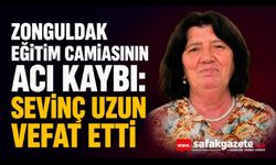 Öğretmen Sevinç Uzun’dan acı haber