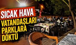 Sıcak hava vatandaşları parklara döktü