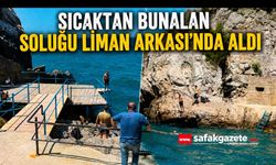 Sıcaktan bunalan soluğu Liman Arkası’nda aldı