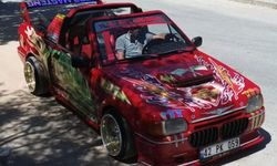 Ustalığını hayaline yansıttı, aracını Şimşek McQueen'e çevirdi