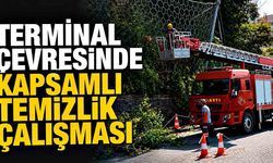 Zonguldak Terminali ve Çevresinde Kapsamlı Temizlik Çalışması