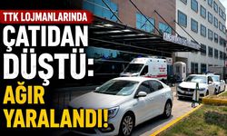 TTK lojmanlarında çatıdan düştü: Ağır yaralandı!