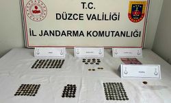 Tarihi eser operasyonu: 196 sikke ele geçirildi