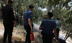 Çocukların torpil oyunu yangınla sonuçlandı: İtfaiye büyümeden söndürdü