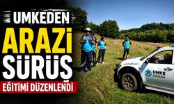 UMKE’den arazi sürüş eğitimi düzenlendi
