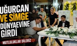 Uğurcan Kalaycık ve Simge Karakabak Dünyaevine Girdi