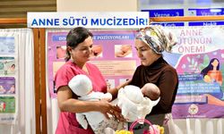 Üniversite hastanesinde anne sütünün önemi anlatıldı
