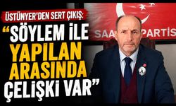 Üstünyer: “Söylem ile yapılan arasında çelişki var”