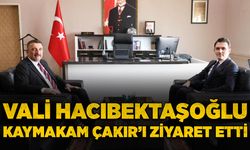 Vali Hacıbektaşoğlu, Kozlu Kaymakamı Çakır’ı ziyaret etti