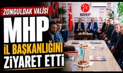 Zonguldak Valisi MHP İl Başkanlığını ziyaret etti