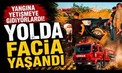 Yangına müdahaleye giden orman aracı ile otomobil çarpıştı: 1 ölü