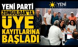 YENİ Parti Zonguldak’ta üye kayıtlarına başladı