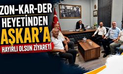 ZON-KAR-DER heyetinden Aşkar'a hayırlı olsun ziyareti
