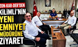 ZON-KAR-DER’den Kilimli’nin yeni emniyet müdürüne ziyaret