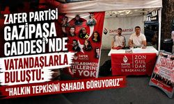 Zafer Partisi Gazipaşa Caddesi’nde vatandaşlarla buluştu: “Halkın tepkisini sahada görüyoruz”