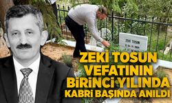 Zeki Tosun vefatının birinci yılında dualarla anıldı