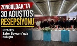 Zonguldak’ta 30 Ağustos resepsiyonu: Protokol Zafer Bayramı’nda buluştu