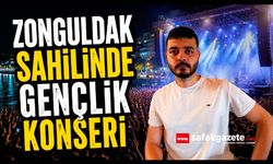 Zonguldak sahilinde gençlik konseri