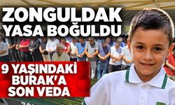 Zonguldak yasa boğuldu: 9 yaşındaki Burak'a son veda