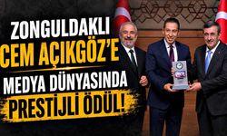 Zonguldaklı Cem Açıkgöz’e Medya Dünyasında Prestijli Ödül!