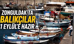 Zonguldak'ta balıkçılar 1 Eylül'e hazır