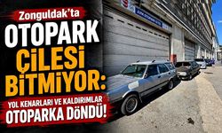 Zonguldak'ta otopark çilesi bitmiyor: Yol kenarları ve kaldırımlar otoparka döndü!