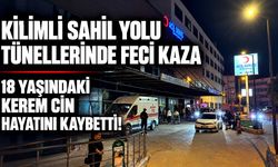 Kilimli Sahil Yolu Tünellerinde Feci Kaza: 18 Yaşındaki Kerem Cin Hayatını Kaybetti!