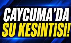Çaycuma’da su kesintisi!