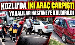 Kozlu’da iki araç çarpıştı: 1 kişi yaralandı