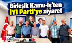 Birleşik Kamu-İş’ten İYİ Parti’ye ziyaret
