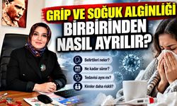 Grip ve soğuk algınlığı birbirinden nasıl ayrılır?