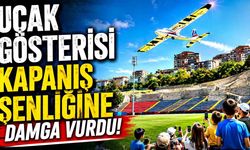 Uçak gösterisi kapanış şenliğine damga vurdu