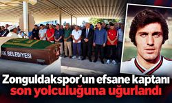 Zonguldakspor’un efsane kaptanı son yolculuğuna uğurlandı