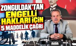 Zonguldak’tan engelli hakları için 5 maddelik çağrı