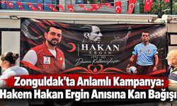 Zonguldak'ta Anlamlı Kampanya: Merhum Hakem Hakan Ergin Anısına Kan Bağışı