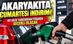 Akaryakıtta cumartesi indirimi: Motorine 4,09 TL düşüş bekleniyor