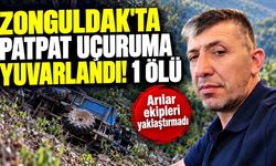 Zonguldak'ta patpat uçuruma yuvarlandı: 1 kişi hayatını kaybetti