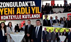 Zonguldak’ta yeni adli yıl kokteylle kutlandı