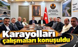Karayolları çalışmaları konuşuldu