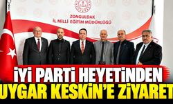 İYİ Parti heyetinden Uygar Keskin’e ziyaret