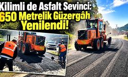 Kilimli de Asfalt Sevinci: 650 Metrelik Güzergâh Yenilendi!