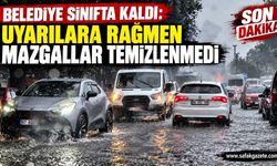 Belediye Sınıfta Kaldı: Uyarılara Rağmen Mazgallar Temizlenmedi, Yollar Göle Döndü!